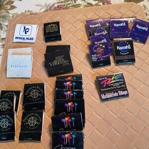 Lot of 27 Vintage Las Vegas Advertising Matchbooks